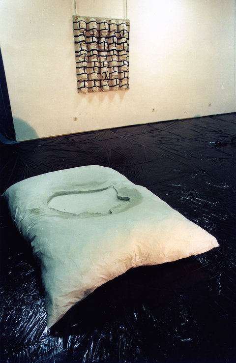 a1 SELFPORTRAIT plaster-and-canvas 2000