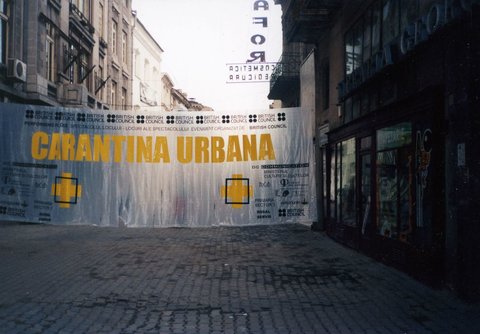 a1 URBAN-QUARANTINE installation 2003