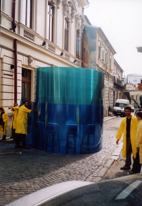 a3 URBAN-QUARANTINE installation 2003