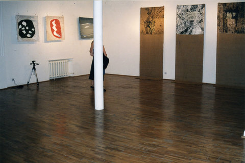 a1 ANTEDIPLOMA tempera-on-burlap -300x100cm -2002