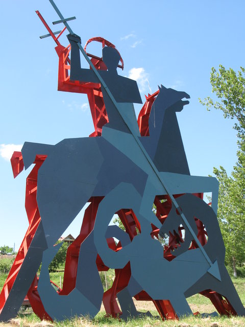 a1 Saint George 800x600cm metal Naieni Jud.Buzau 2008 Romania