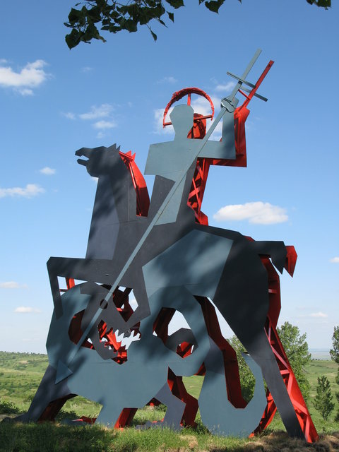 a3 Saint George 800x600cm metal Naieni Jud.Buzau 2008 Romania