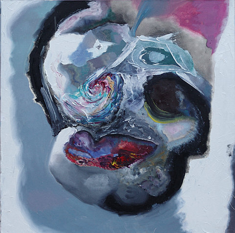 e1 FORMS 60x55cm oil-on-canvas 2005