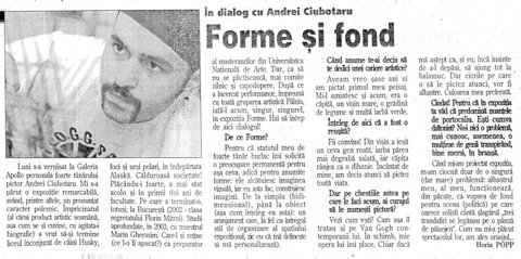 j2 FORMS press-review Ziua 17.03.2005