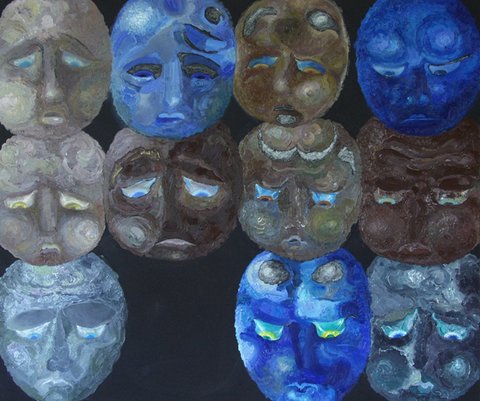 a1 TARGET-OF-MAN oil-on-canvas 100x120cm  2004
