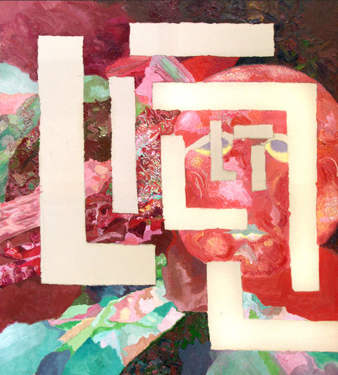 a2 TARGET-OF-MAN oil-on-canvas 100x90cm  2004